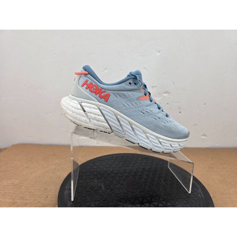 Hoka One One Gaviota 4 Women's Running Shoes Blue/Fog, Size 7B